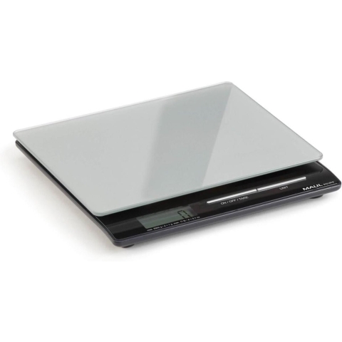 Maul MAULsquare 5000 g 166 45 Brievenweegschaal Weegbereik (max.) 5 kg Resolutie 1 g werkt op batterijen Zilver