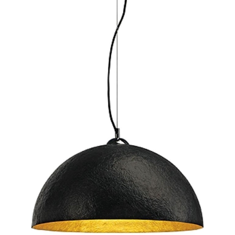 SLV Forchini PD-1 155530 Hanglamp LED E27 40 W Zwart, Goud