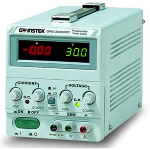 GW Instek GPS-3030DD Labvoeding, regelbaar 0 - 30 V 0 - 3 A 90 W Aantal uitgangen: 1 x