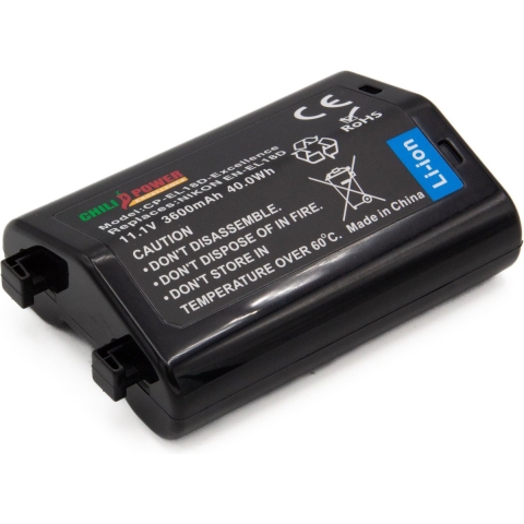 ChiliPower Excellence Nikon EN-EL18D accu - 3600mAh