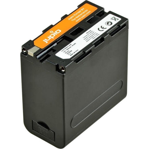 Jupio Sony NP-F970 videocamera accu - USB 5V / DC 8.4V output - 7800mAh