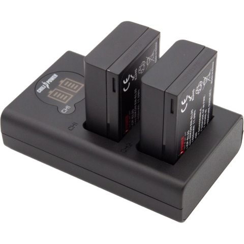 ChiliPower EN-EL25 Nikon USB Duo Kit - Camera accu set