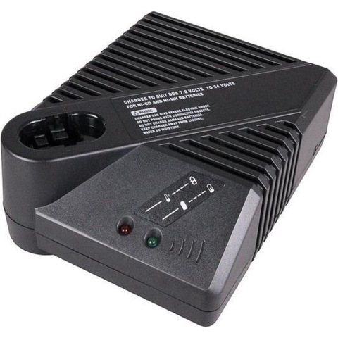Accu oplader voor alle Bosch 7,2 - 24V accu's