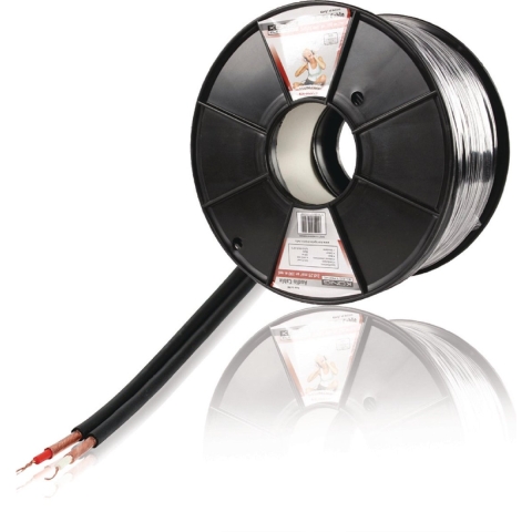 Professionele afgeschermde audiokabel met 2 aders per kabel, 100m...