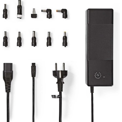 Universele 150W notebookadapter met USB en 9 stekkers