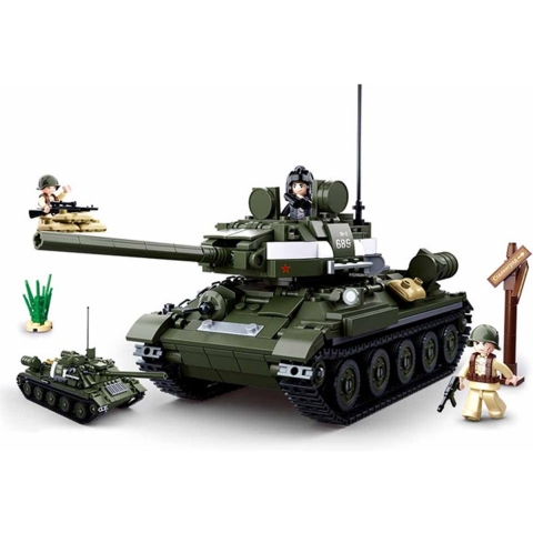 Sluban WWII - 2in1 Russian Tank (M38-B0689)