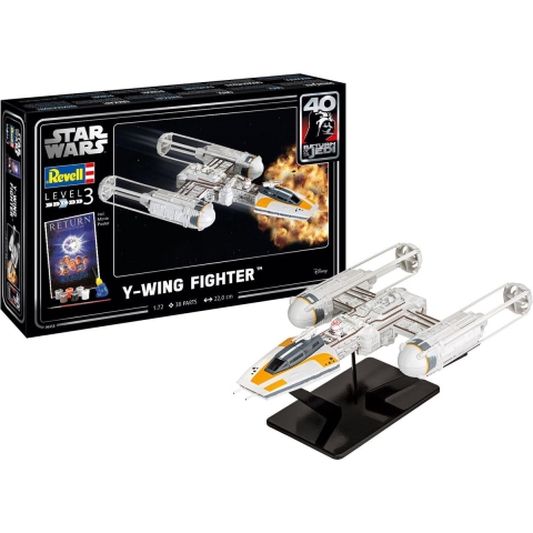 Revell 1/72 Star Wars Y-Wing Fighter - Gift Set