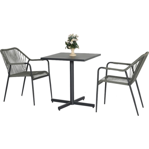 Bistroset Savona Verzi Grey - Oosterik Home