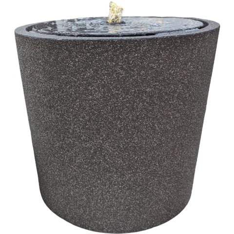 Fontein stone lite black sandstone waterornament - E'lite