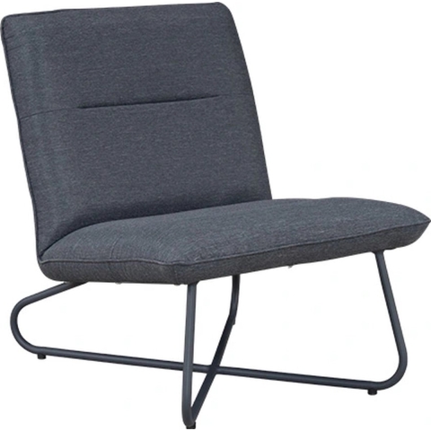 Lounge Tuinstoel Spalding Antraciet - Trestino