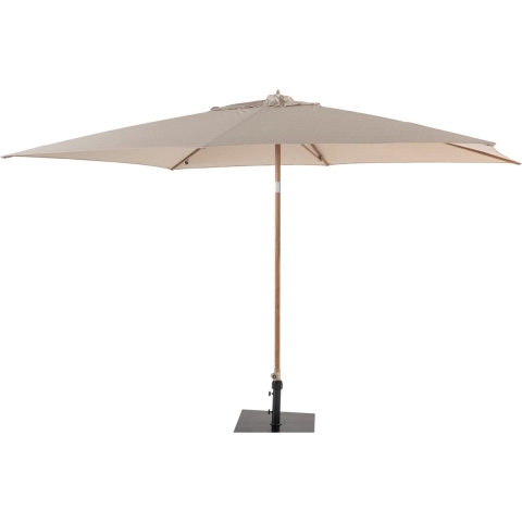 Azzurro 200 x 300 cm zand met houtlook frame parasol 4SO - 4SO