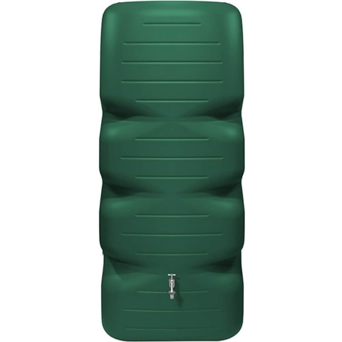 CUBUS ton 1000 liter donkergroen l.80 x b.80 x h.184 C - Meuwissen Agro