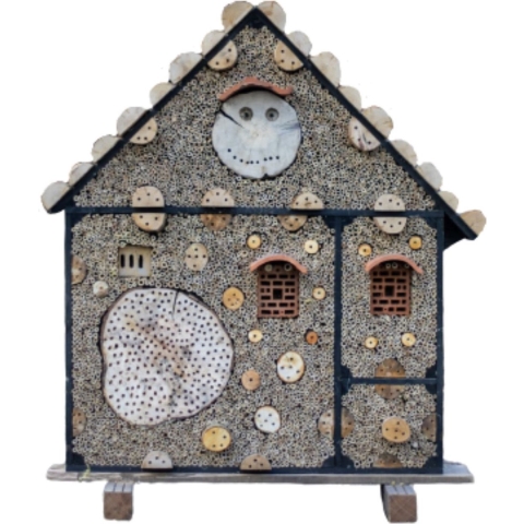 Insectenhotel de Honingbij 20x120x150 cm - Boomstijl