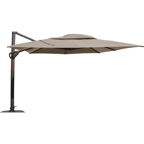 Hacienda Zweefparasol 300x400 Taupe - 4SO