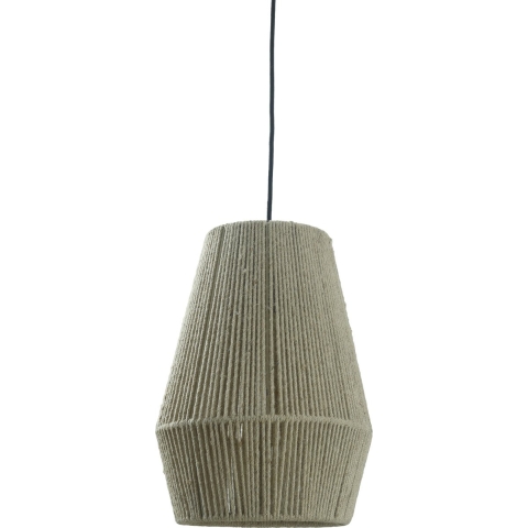 PTMD Juta Natural jute hanging lamp long round