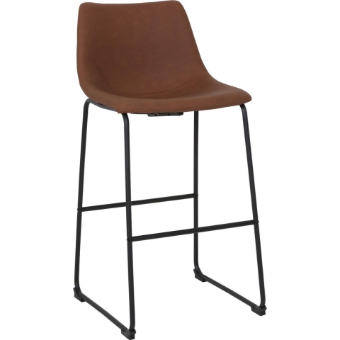 Light & Living Light&living Barkruk 47x46x99 cm JEDDO bruin-zwart