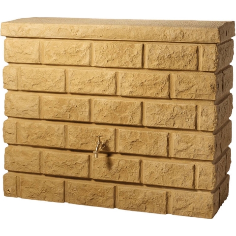 Rocky muurton 400 liter zandbeige - Garantia