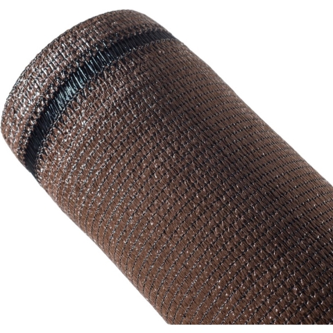 Zichtnet 220gr h200 cm bruin - Effenso