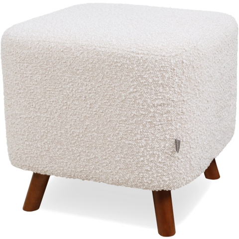 Nolon Julia poef boucle beige - 44 x 44 cm