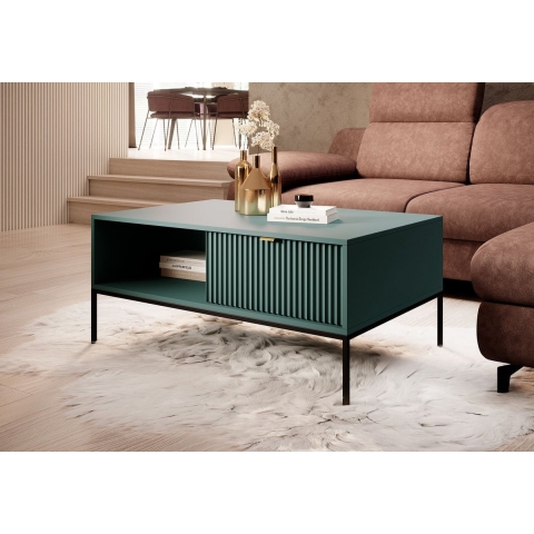 Meubella Salontafel Navil - Groen - 104 cm