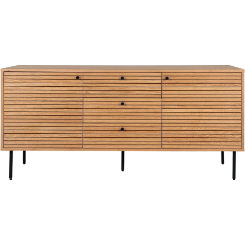 House Nordic - Eettafel Ovaal 160cm - Naturel Mangohout - Jesper