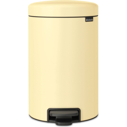 Brabantia NewIcon Pedaalemmer 12 L - Mellow Yellow
