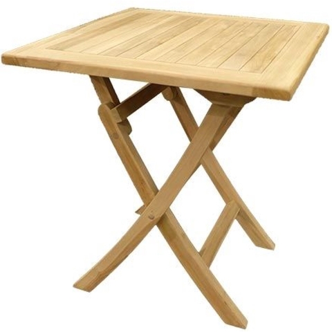 Teak Klaptafel - 70x70 - Buitengewoon de Boet