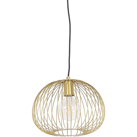 QAZQA Design hanglamp goud - Wire Dough