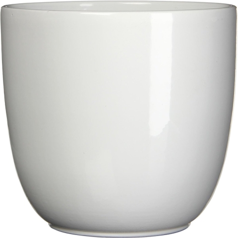 Mica Decorations Tusca Bloempot - H34,5 x Ø39 cm - Wit
