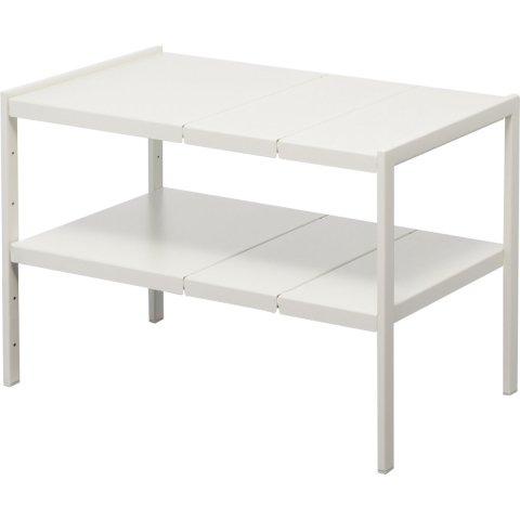 Yamazaki Keukenkast Organizer Uitschuifbaar - 2 niveaus - Tower - Wit