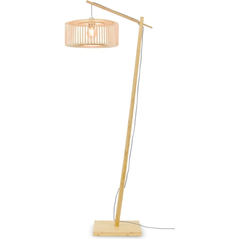 GOOD&MOJO Vloerlamp Bromo - Bamboe - 68x40x176cm