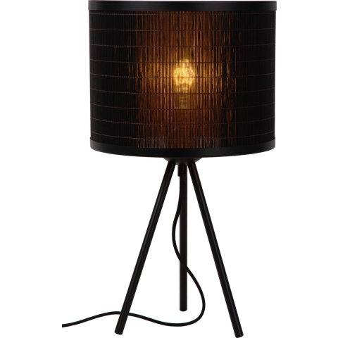 Lucide TAGALOG Tafellamp 1xE27 - Zwart