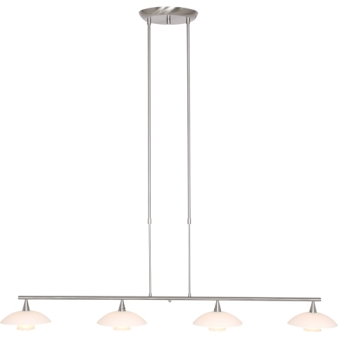 Steinhauer Tallerken Hanglamp Staal Vierlichts