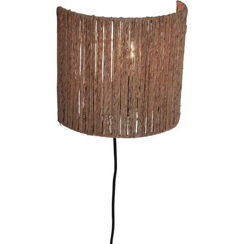 GOOD&MOJO Wandlamp Iguazu - Jute - 25x25x22cm