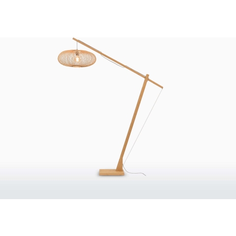 GOOD&MOJO Vloerlamp Cango - Bamboe - 175x60x207cm