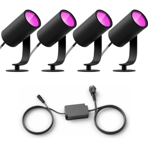 Philips Hue Lily Prikspot Starterspakket White and Color Ambiance
