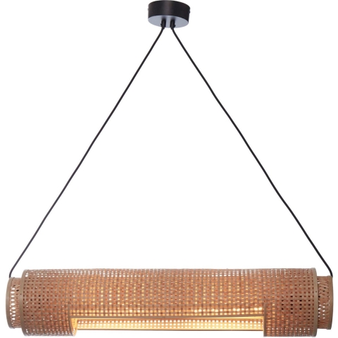 GOOD&MOJO Hanglamp Bhutan - Bamboe - 85x15x15cm