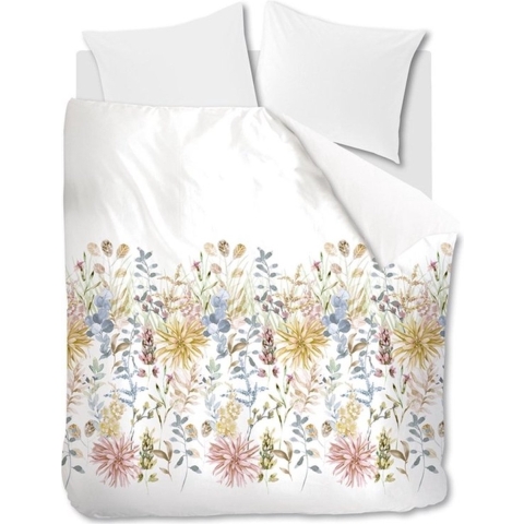 Ariadne at Home dekbedovertrek Flowerfields white - 2-persoons