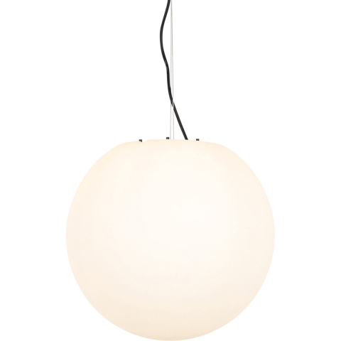 QAZQA Moderne buiten hanglamp wit 45 cm IP65 - Nura