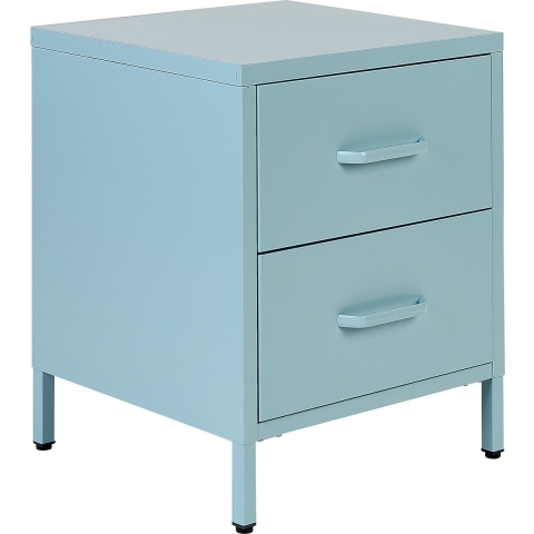 Beliani - MALAVI - Kantoorkast - Blauw - Staal