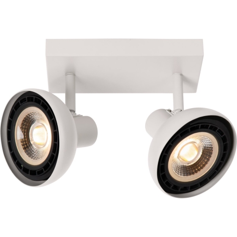 Lucide SENSAS Plafondspot 2xGU10 (ES111) - Wit