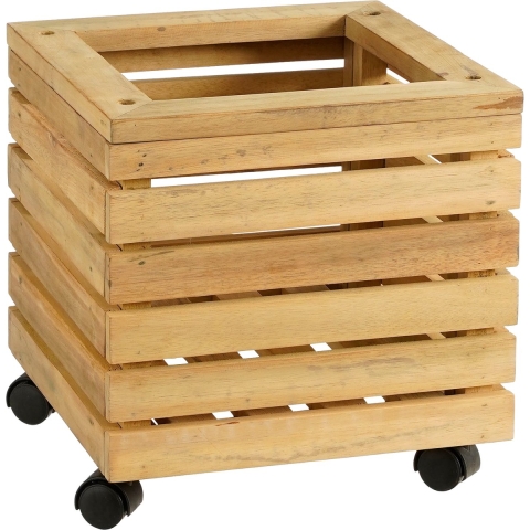 Mica Decorations Glenwood Plantenbak voor Buiten - Acaciahout - Bruin