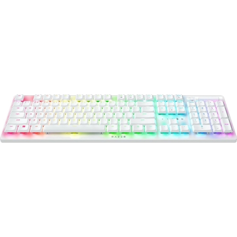 Razer DeathStalker V2 Pro - Wireless Low Profile Optical Gaming Keyboard - White Edition