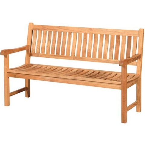 Exotan Comfort Tuinbank 3-Zits - Teak - Naturel - 95x123x57