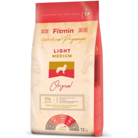 Fitmin Programma Medium Light - Dubbelpak: 2 x 12 kg