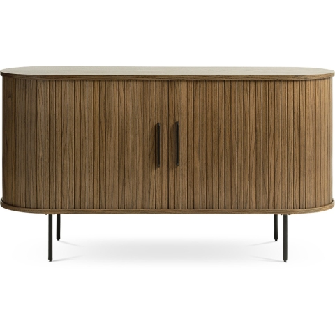 Olivine Lenn houten sideboard gerookt eiken - 140 x 45 cm