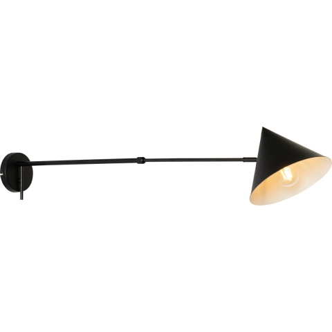 QAZQA Design wandlamp zwart verstelbaar - Triangolo