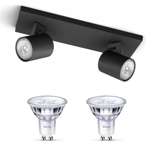 Philips Runner Opbouwspot - Philips LED Scene Switch GU10 50W
