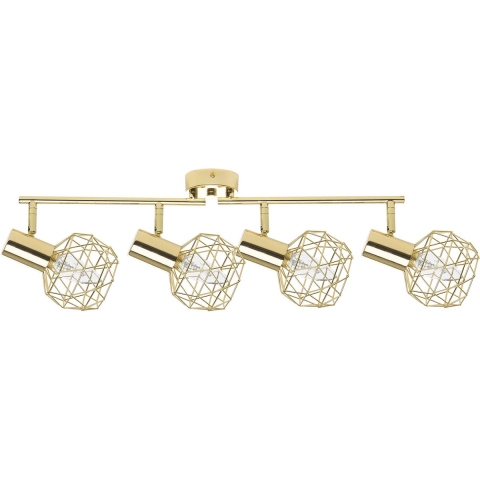 Beliani - CHENAB - Wandlamp - Goud - Metaal