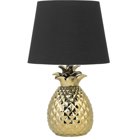 Beliani - PINEAPPLE - Kinderlamp - Zwart - Keramiek